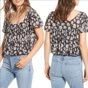 Free People Meg's Blouse size S